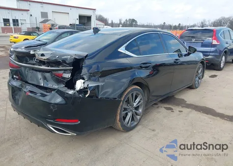 2019 Lexus Es 350 F Sport z USA, uszkodzony, nr VIN 58ABZ1B12KU050991